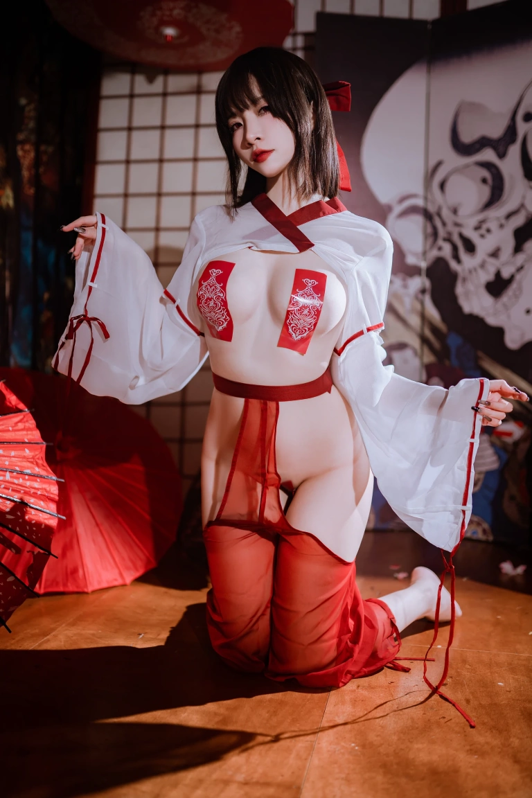 二佐Nisa《私房巫女》主题写真：37张全套美图
