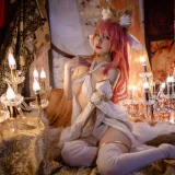二佐Nisa《玉藻前舞娘》主题写真：37张全套美图