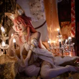 二佐Nisa《玉藻前舞娘》主题写真：37张全套美图