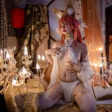 二佐Nisa《玉藻前舞娘》主题写真：37张全套美图