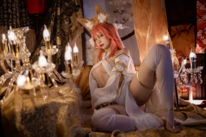 二佐Nisa《玉藻前舞娘》主题写真：37张全套美图
