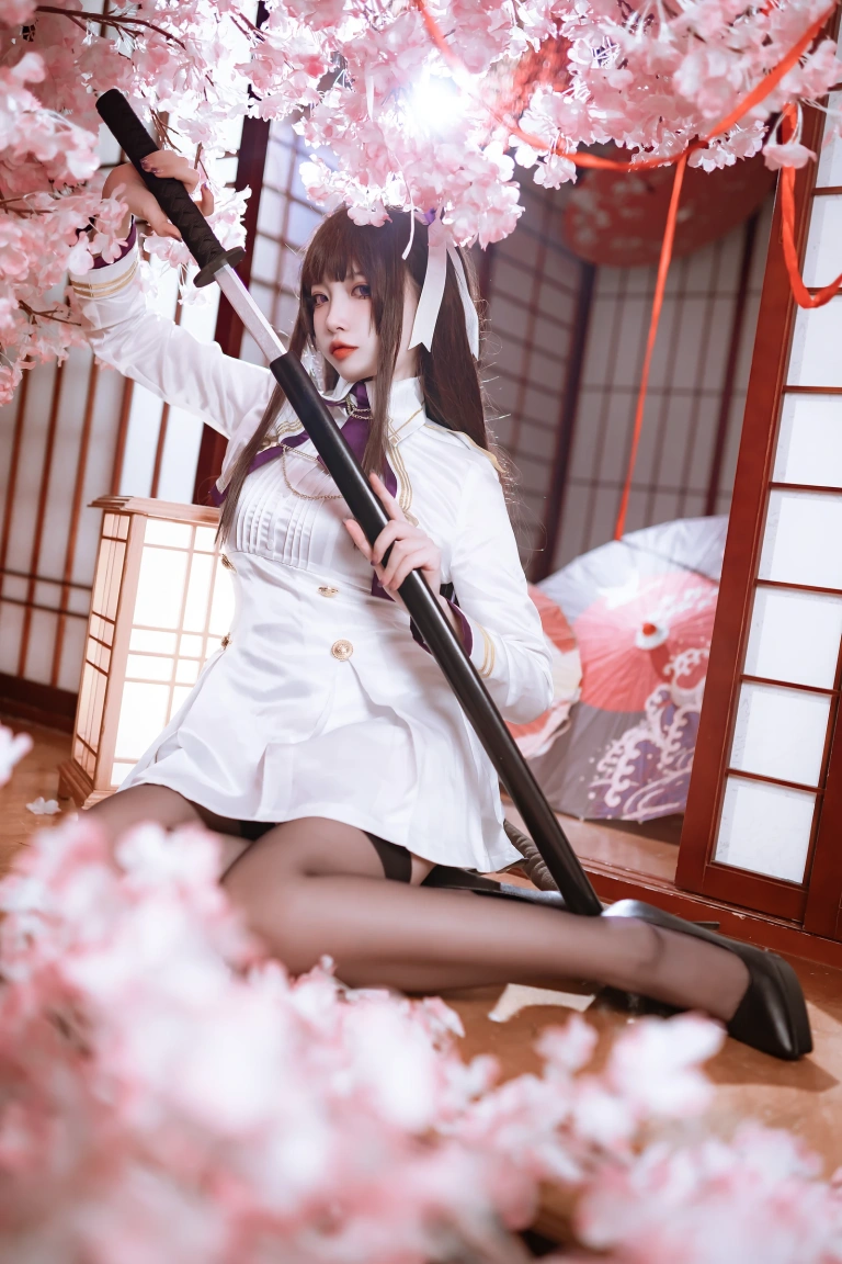 二佐Nisa《碧蓝樫野》主题写真：28张全套美图
