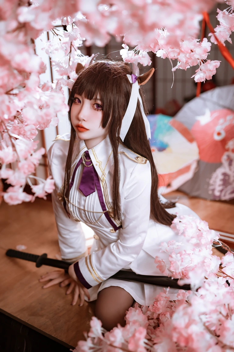 二佐Nisa《碧蓝樫野》主题写真：28张全套美图