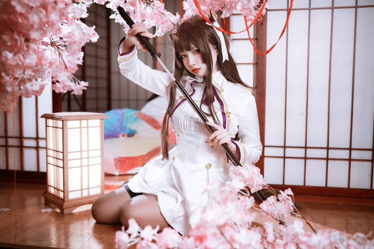 二佐Nisa《碧蓝樫野》主题写真：28张全套美图