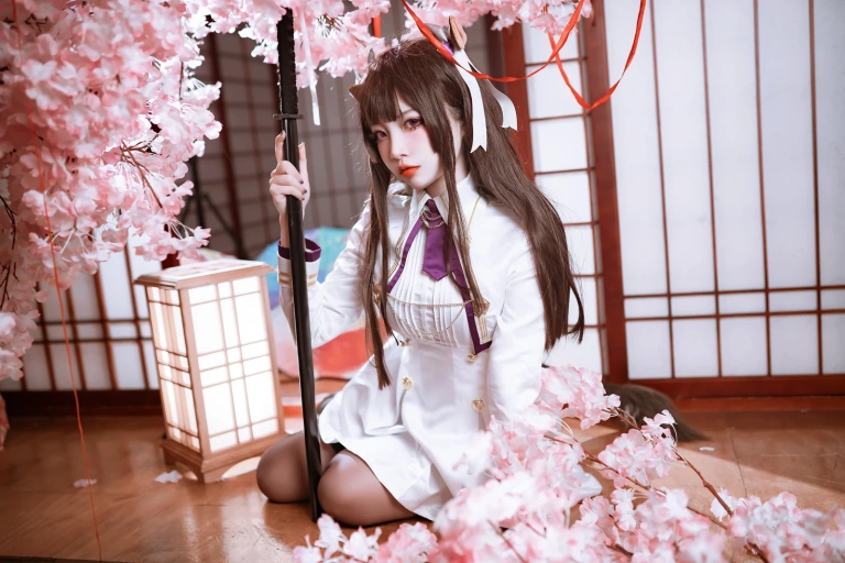 二佐Nisa《碧蓝樫野》主题写真：28张全套美图