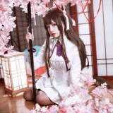 二佐Nisa《碧蓝樫野》主题写真：28张全套美图