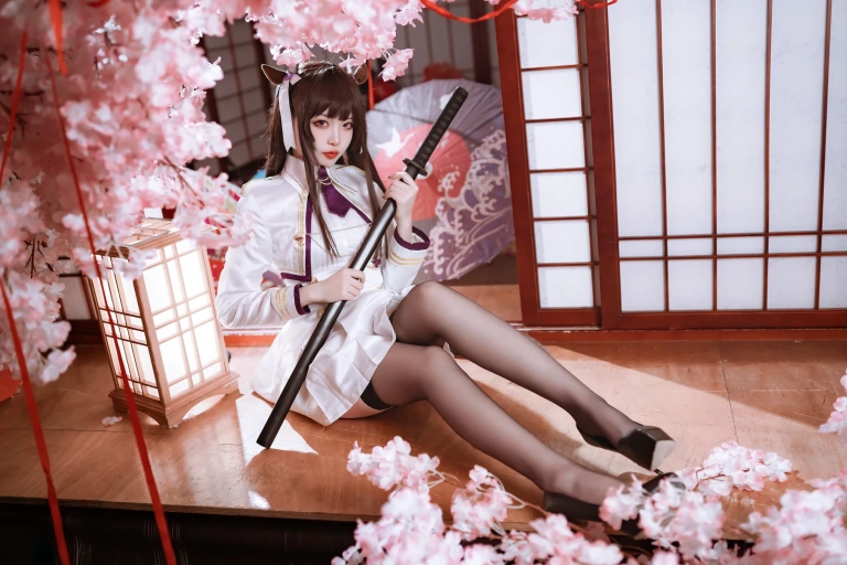 二佐Nisa《碧蓝樫野》主题写真：28张全套美图