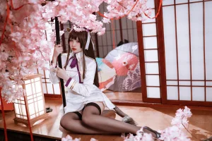 二佐Nisa《碧蓝樫野》主题写真：28张全套美图
