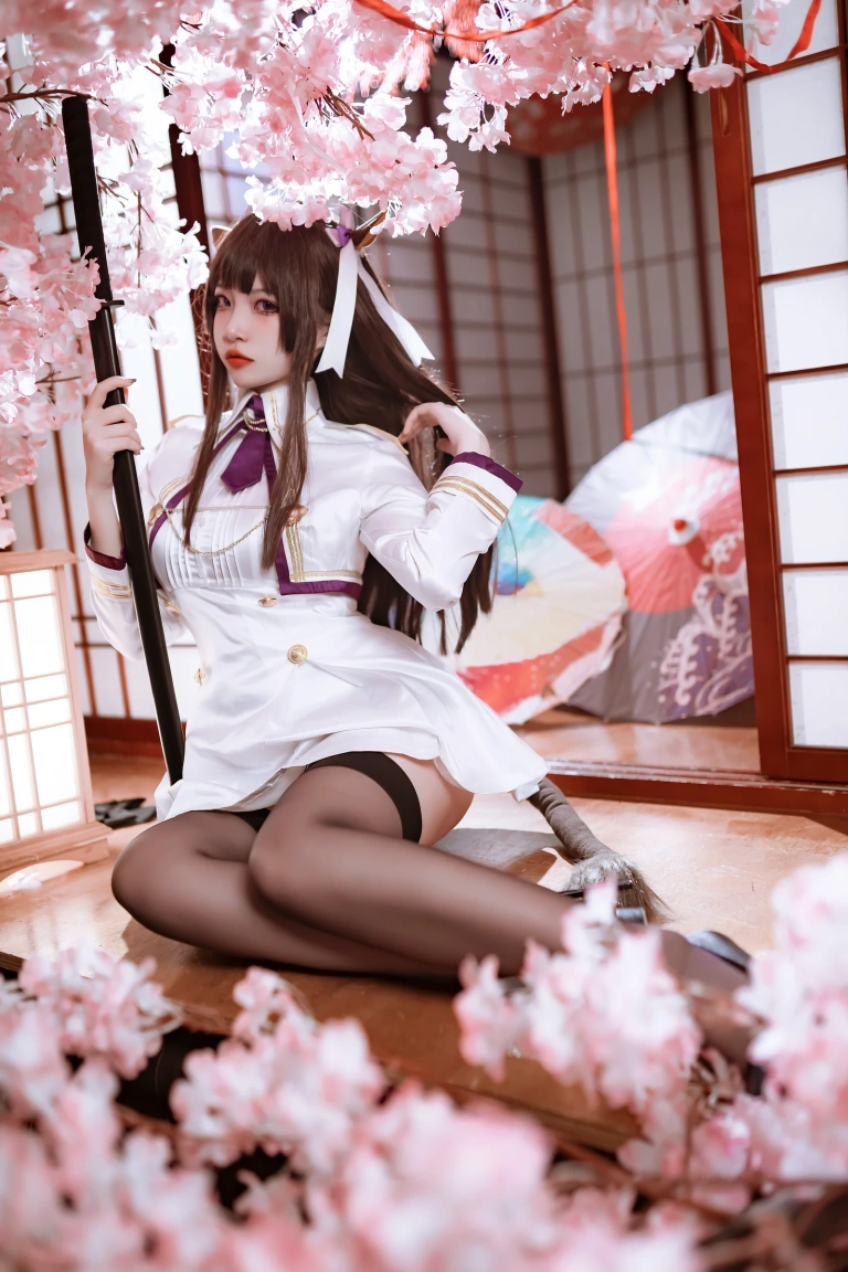二佐Nisa《碧蓝樫野》主题写真：28张全套美图