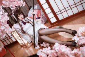 二佐Nisa《碧蓝樫野》主题写真：28张全套美图