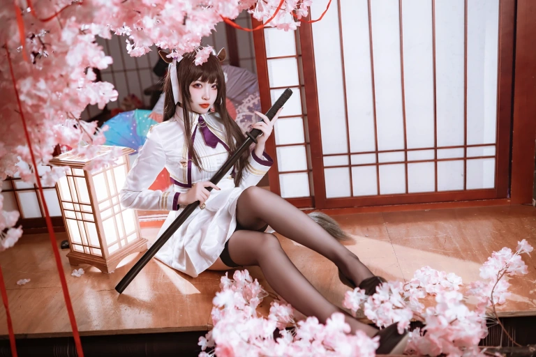 二佐Nisa《碧蓝樫野》主题写真：28张全套美图