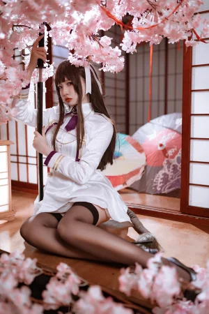 二佐Nisa《碧蓝樫野》主题写真：28张全套美图