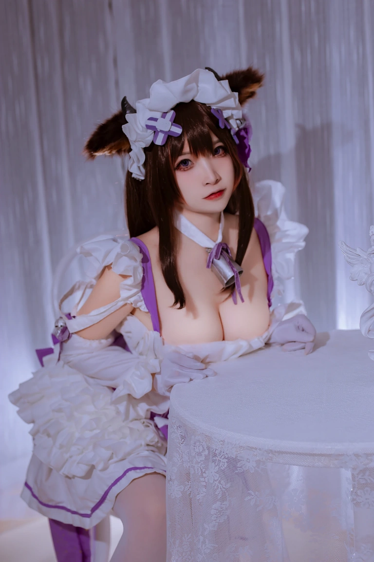 二佐Nisa《碧蓝樫野同人女仆》主题写真：31张全套美图