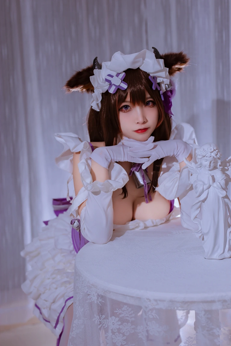 二佐Nisa《碧蓝樫野同人女仆》主题写真：31张全套美图