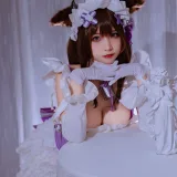二佐Nisa《碧蓝樫野同人女仆》主题写真：31张全套美图