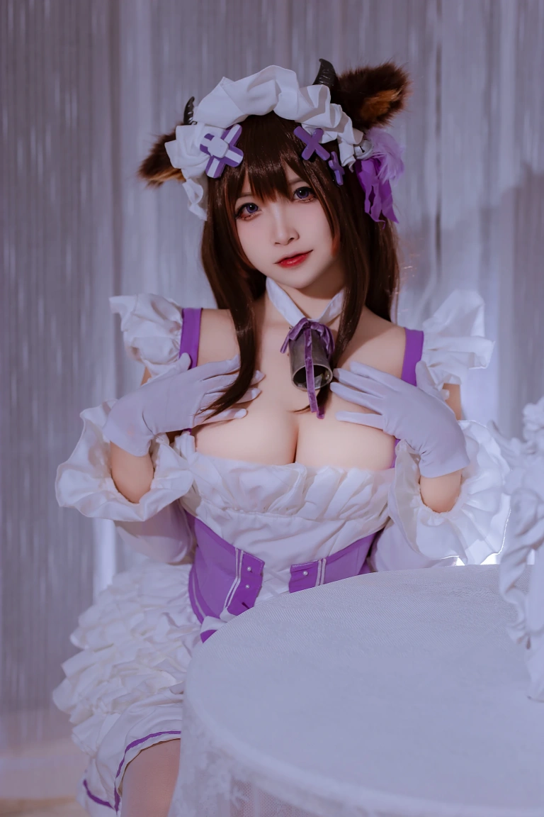 二佐Nisa《碧蓝樫野同人女仆》主题写真：31张全套美图