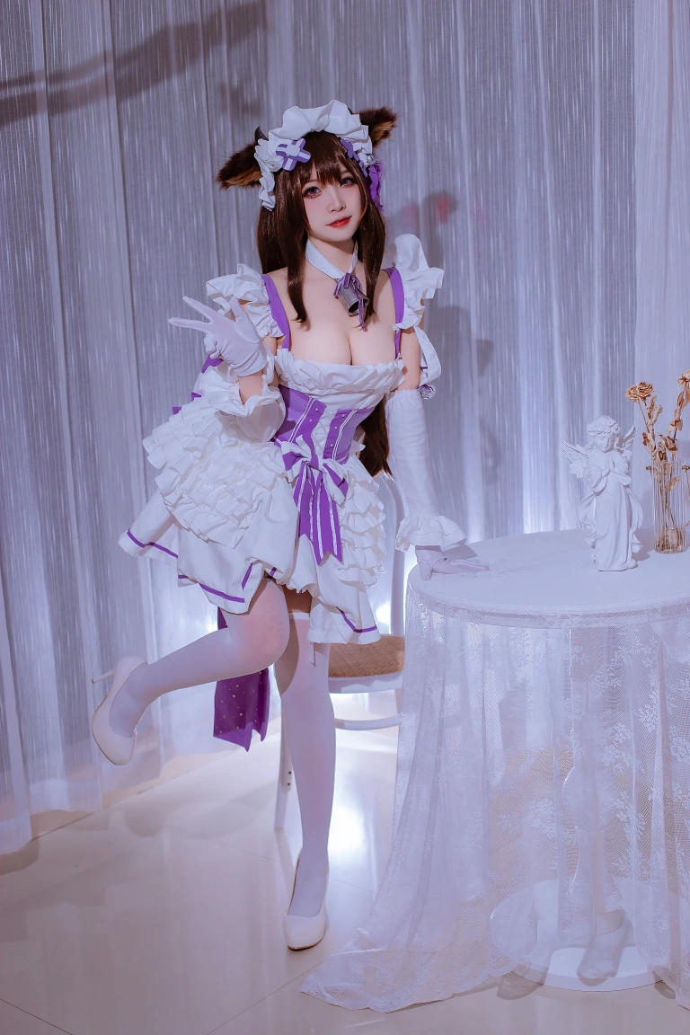 二佐Nisa《碧蓝樫野同人女仆》主题写真：31张全套美图