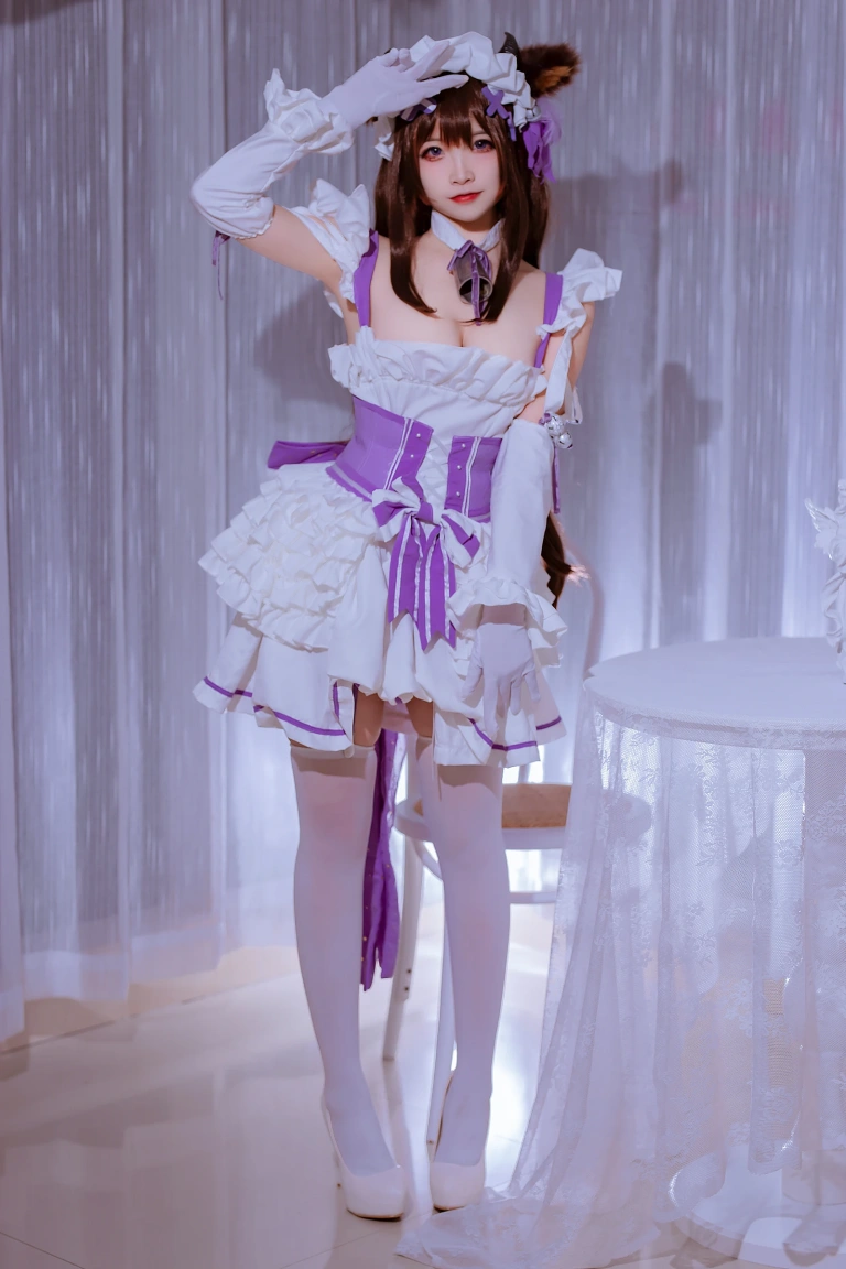 二佐Nisa《碧蓝樫野同人女仆》主题写真：31张全套美图