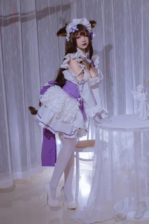 二佐Nisa《碧蓝樫野同人女仆》主题写真：31张全套美图