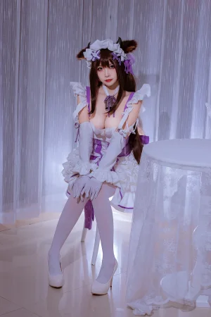 二佐Nisa《碧蓝樫野同人女仆》主题写真：31张全套美图