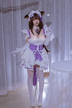 二佐Nisa《碧蓝樫野同人女仆》主题写真：31张全套美图