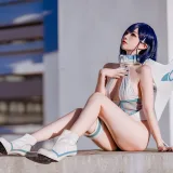 二佐Nisa《战斗服》主题写真：18张全套美图