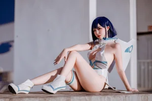 二佐Nisa《战斗服》主题写真：18张全套美图