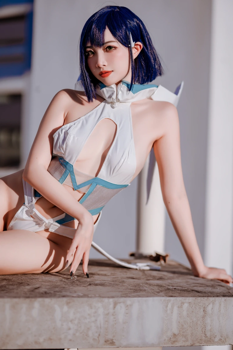 二佐Nisa《战斗服》主题写真：18张全套美图