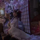 二佐Nisa《FATE酒吞冬祭》主题写真：15张全套美图