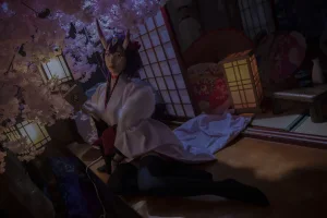 二佐Nisa《FATE酒吞冬祭》主题写真：15张全套美图