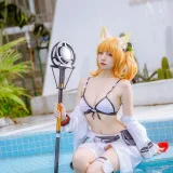 二佐Nisa《明日方舟 空》主题写真：10张全套美图
