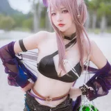 二佐Nisa《泰拉夏日纪事 明日方舟 佐佐林雨霞》主题写真：45张全套美图