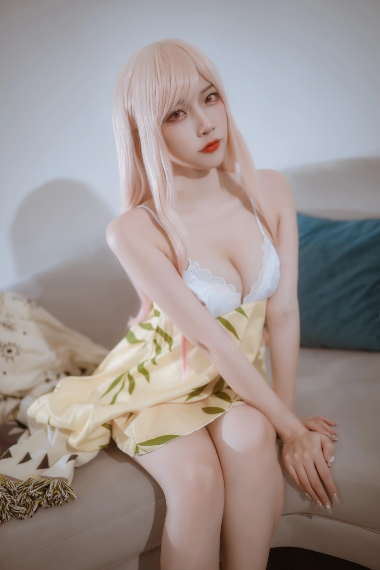 二佐Nisa《海梦睡衣》主题写真：22张全套美图