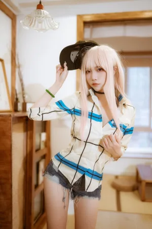 二佐Nisa《海梦日常泳装》主题写真：39张全套美图
