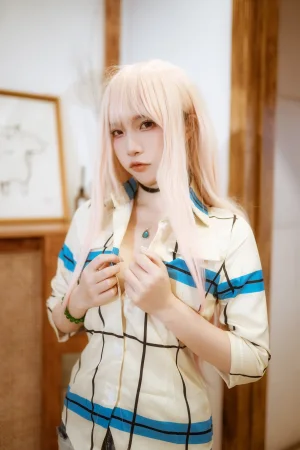 二佐Nisa《海梦日常泳装》主题写真：39张全套美图
