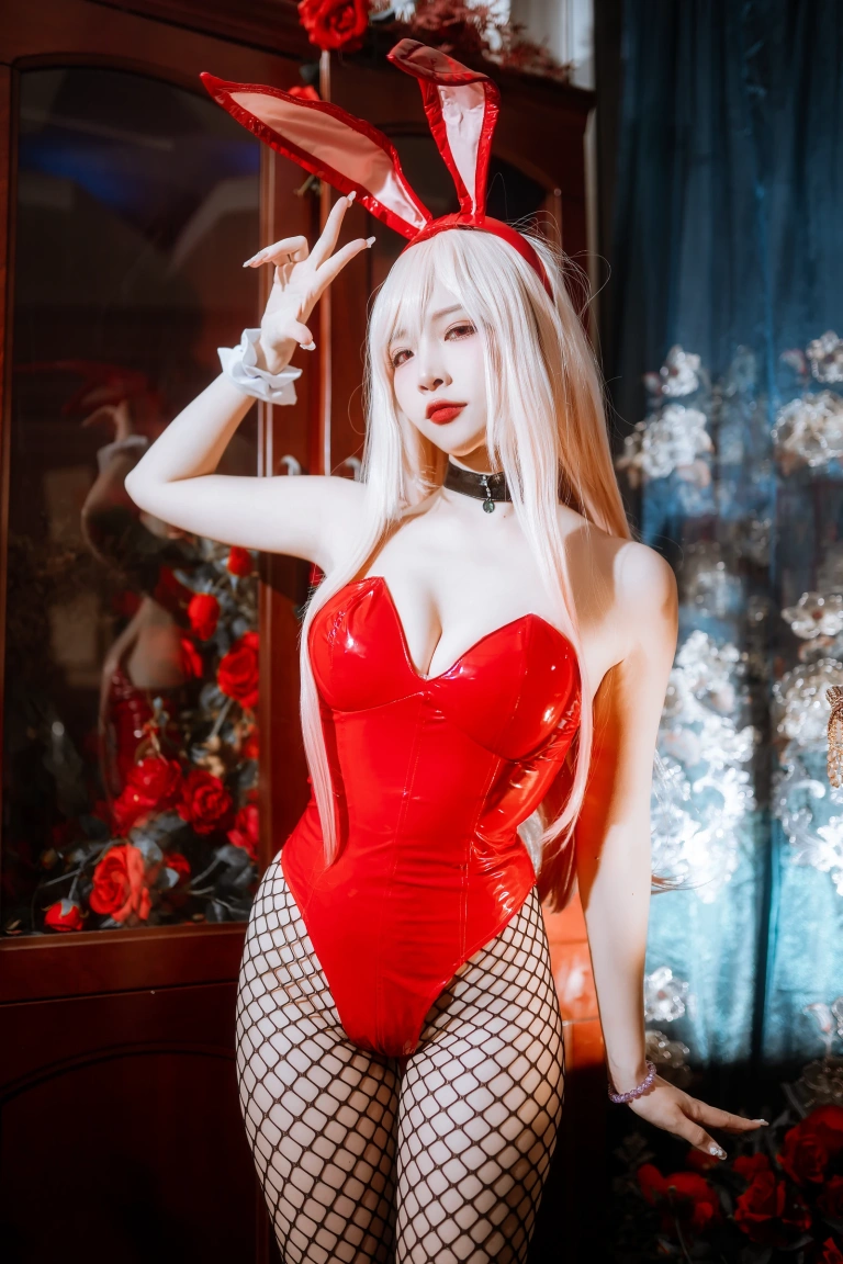 二佐Nisa《海梦兔女郎》主题写真：41张全套美图