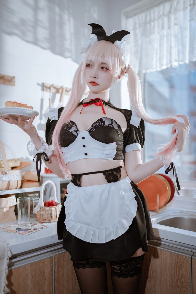 二佐Nisa《海梦小女仆》主题写真：30张全套美图