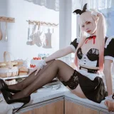 二佐Nisa《海梦小女仆》主题写真：30张全套美图