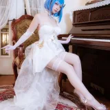 二佐Nisa《恰巴耶夫礼服》主题写真：89张全套美图