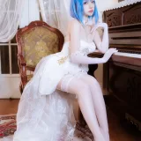 二佐Nisa《恰巴耶夫礼服》主题写真：89张全套美图