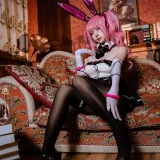 二佐Nisa《交错战线 卡提那》主题写真：36张全套美图