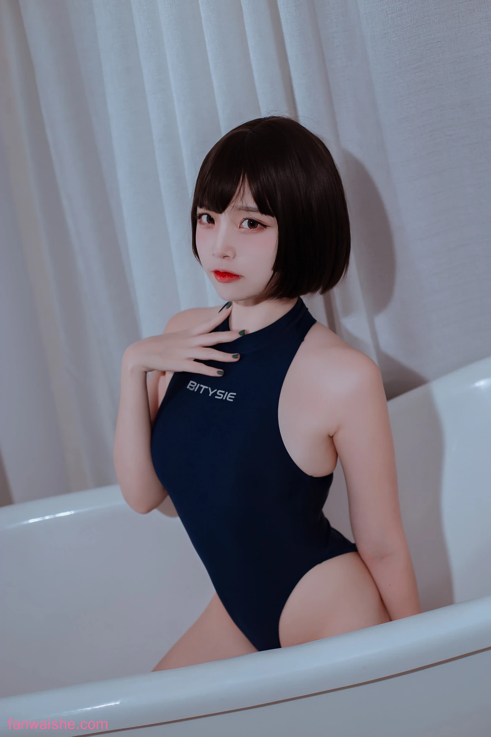 二佐Nisa 二佐Nisa NO.191 - 私房竞泳蓝
