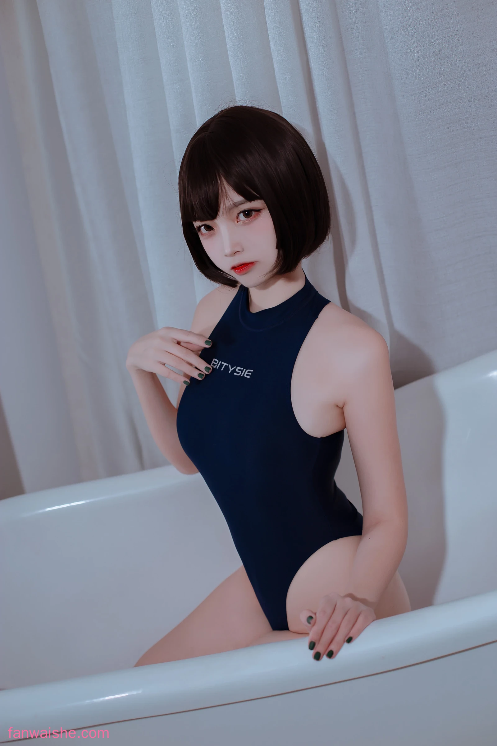二佐Nisa 二佐Nisa NO.191 - 私房竞泳蓝
