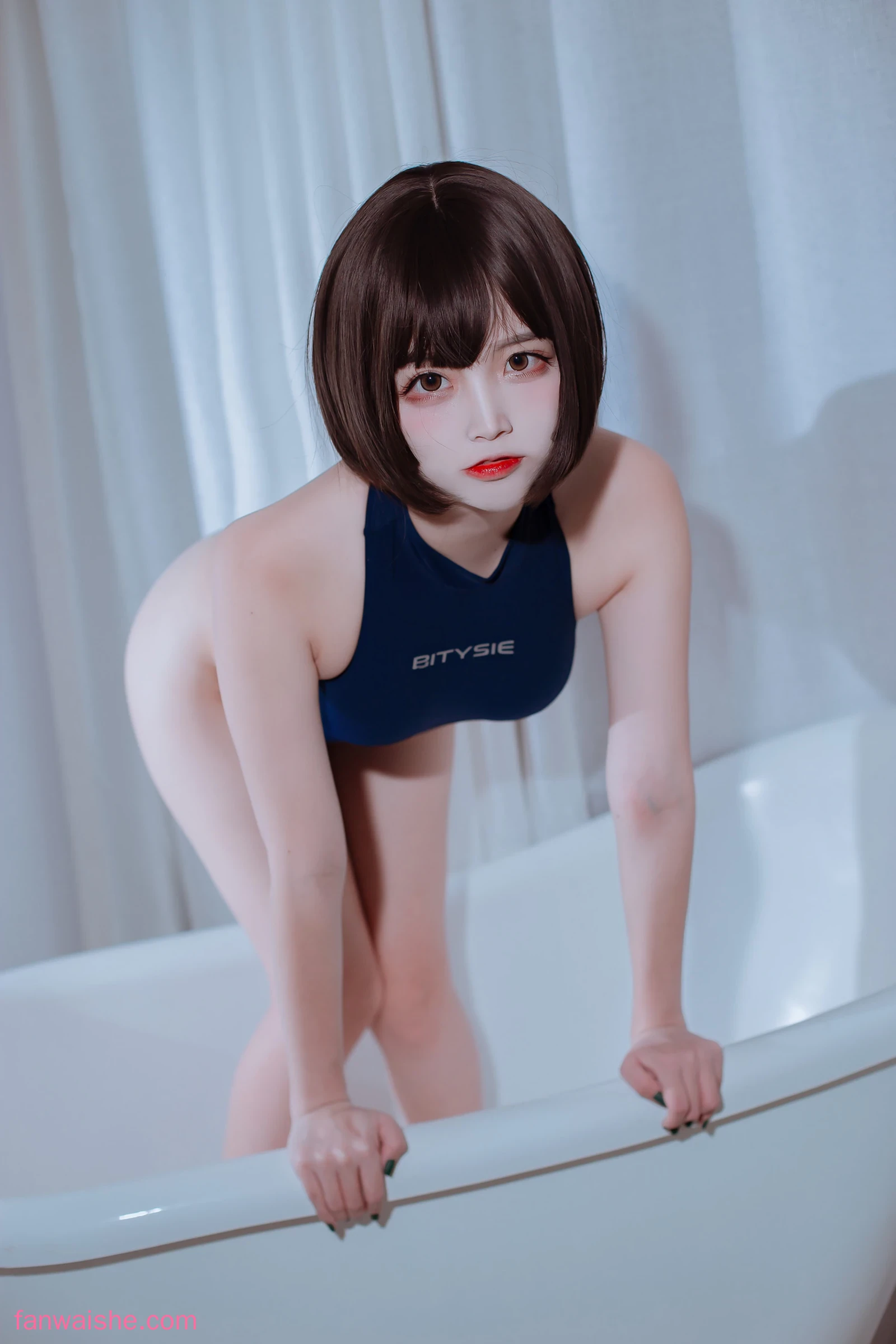 二佐Nisa 二佐Nisa NO.191 - 私房竞泳蓝