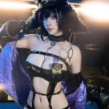 二佐Nisa《碧蓝航线 武藏 女警》主题写真：25张全套美图