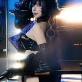 二佐Nisa《碧蓝航线 武藏 女警》主题写真：25张全套美图