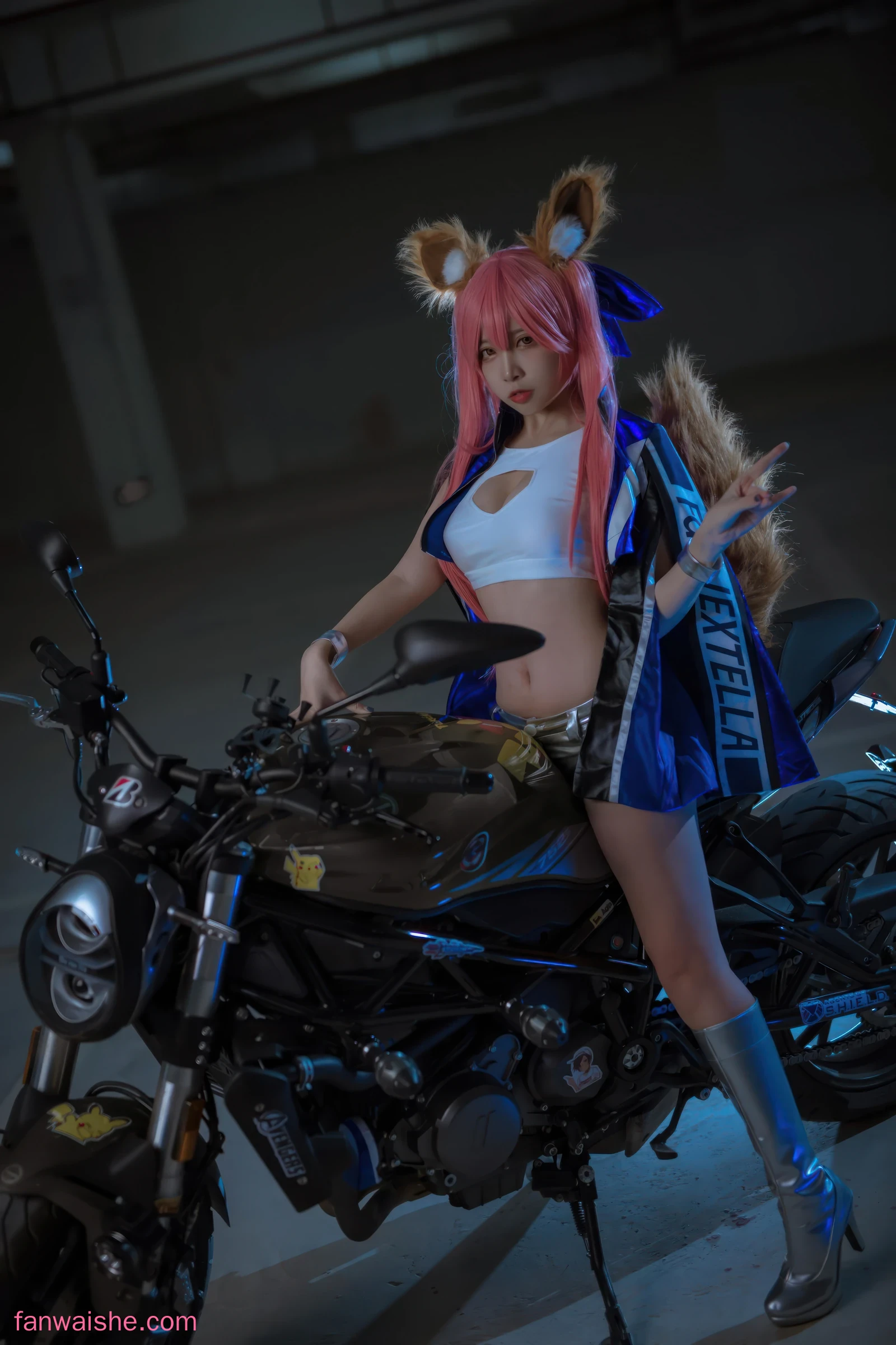 二佐Nisa 二佐Nisa NO.198 - FGO 玉藻前赛车服
