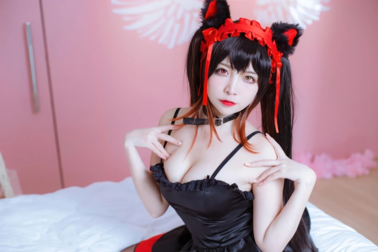 二佐Nisa《时崎狂三 猫咪》主题写真：30张全套美图
