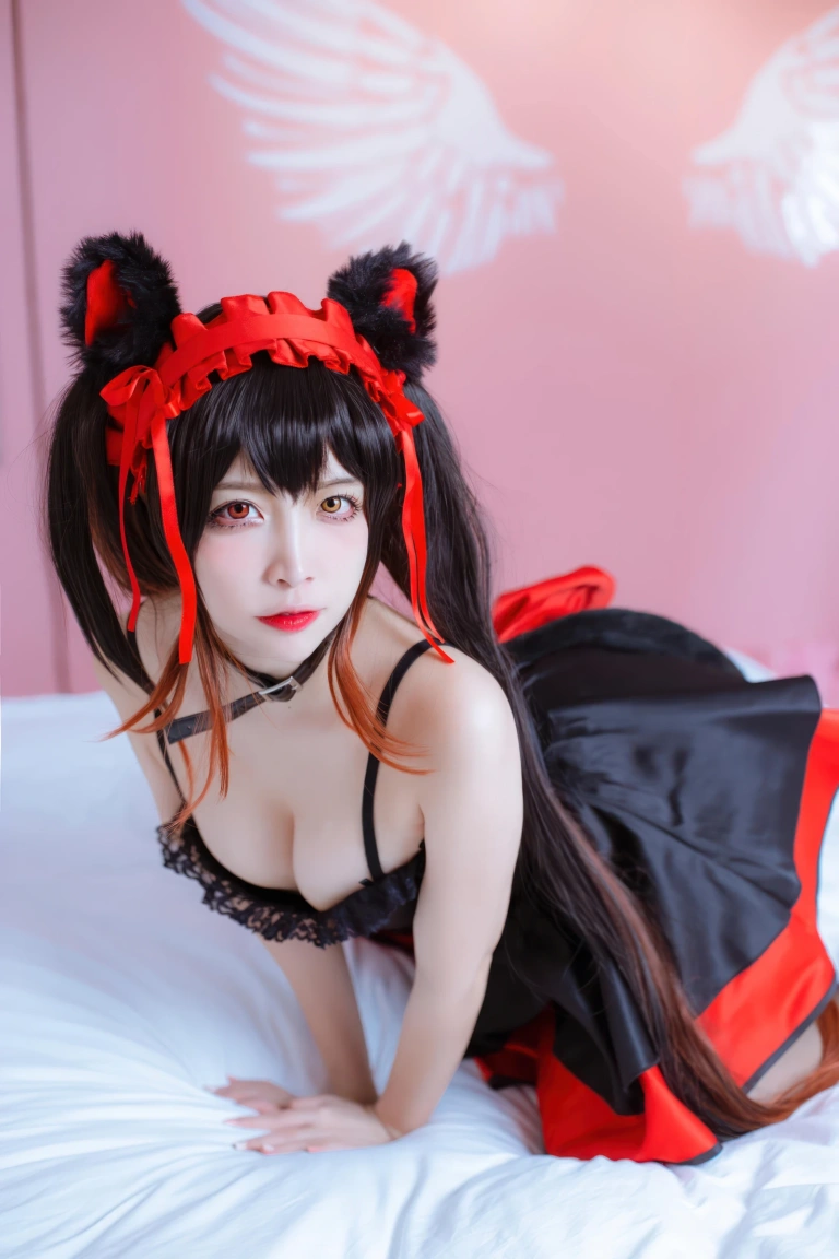 二佐Nisa《时崎狂三 猫咪》主题写真：30张全套美图