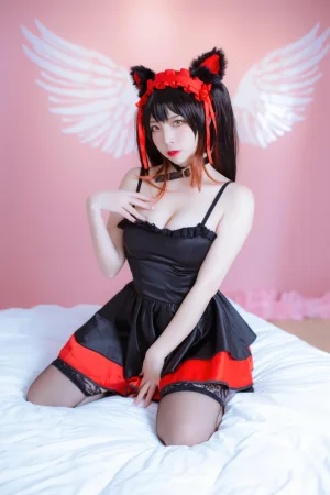 二佐Nisa《时崎狂三 猫咪》主题写真：30张全套美图